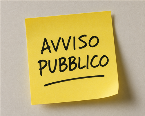 Avviso pubblico di manifestazione di interesse per appalto servizio di pulizia immobili comunali.
