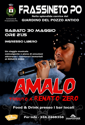 Evento Musicale
AMALO - Tribute Band Renato Zero
