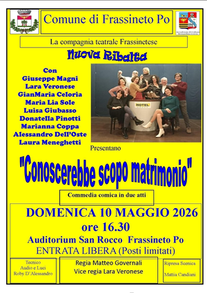 Conoscerebbe scopo matrimonio